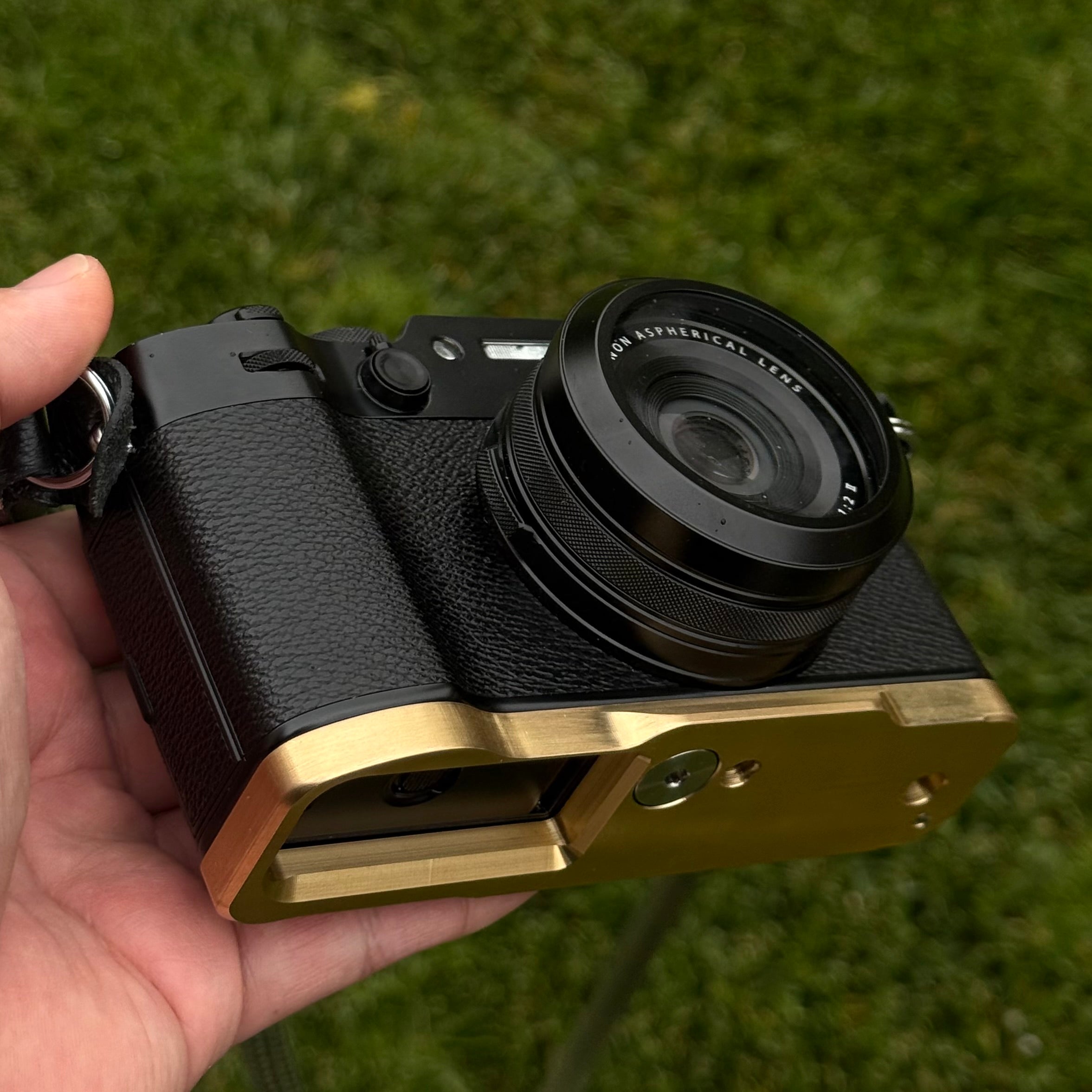 Brass Baseplate for Fuji X100VI (Arca-Swiss Compatible)