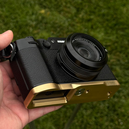 Brass Baseplate for Fuji X100VI (Arca-Swiss Compatible)