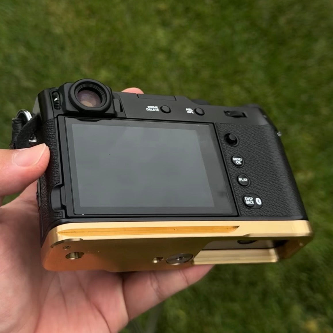 Brass Baseplate for Fuji X100VI (Arca-Swiss Compatible)
