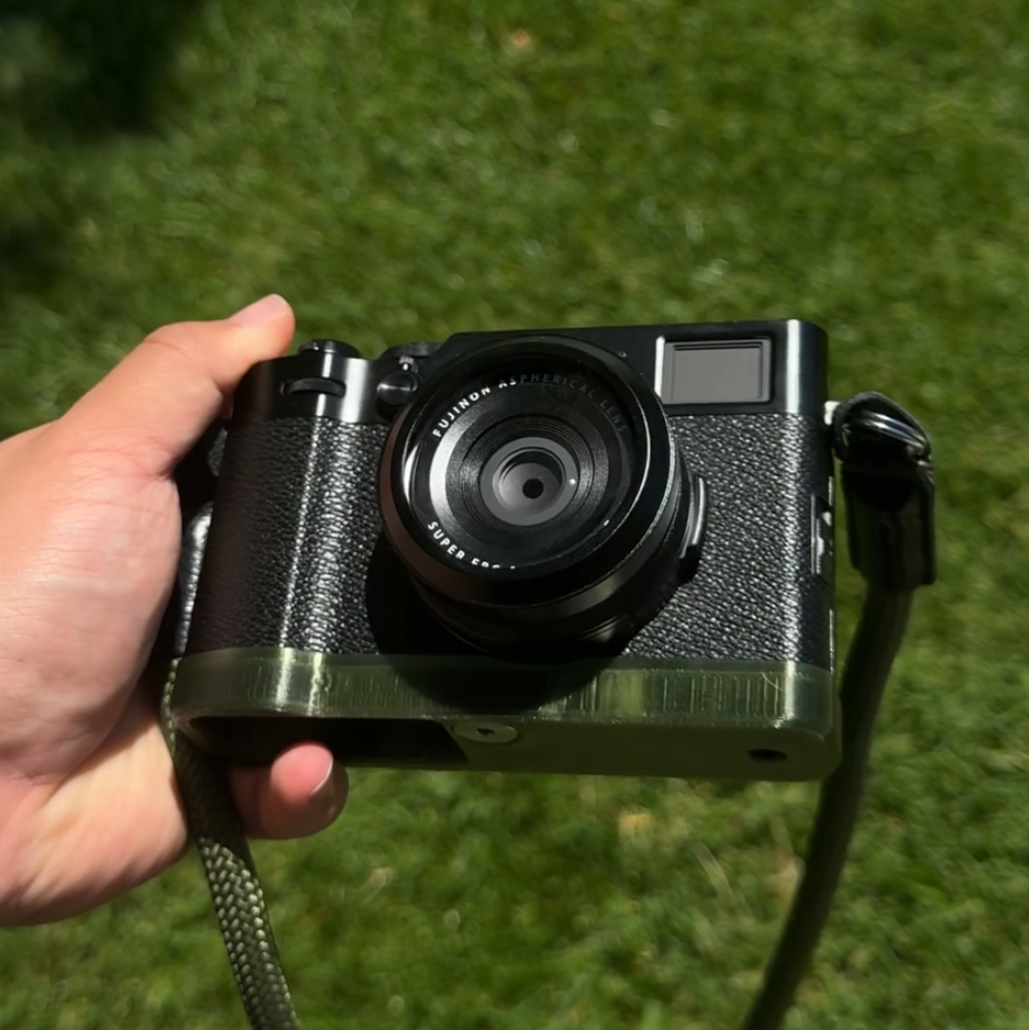 Colored Baseplate for Fuji X100VI (w/ Apple Airtag Compartment)