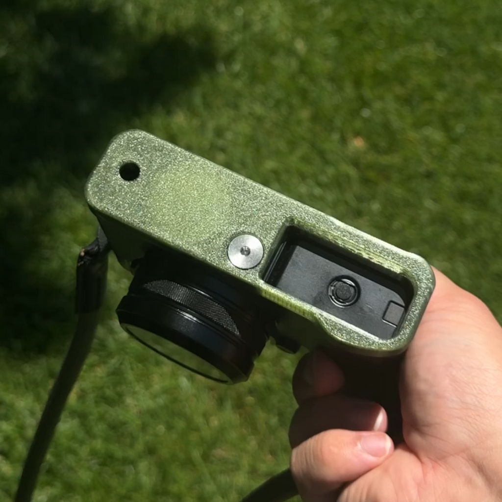 Colored Baseplate for Fuji X100VI (w/ Apple Airtag Compartment)