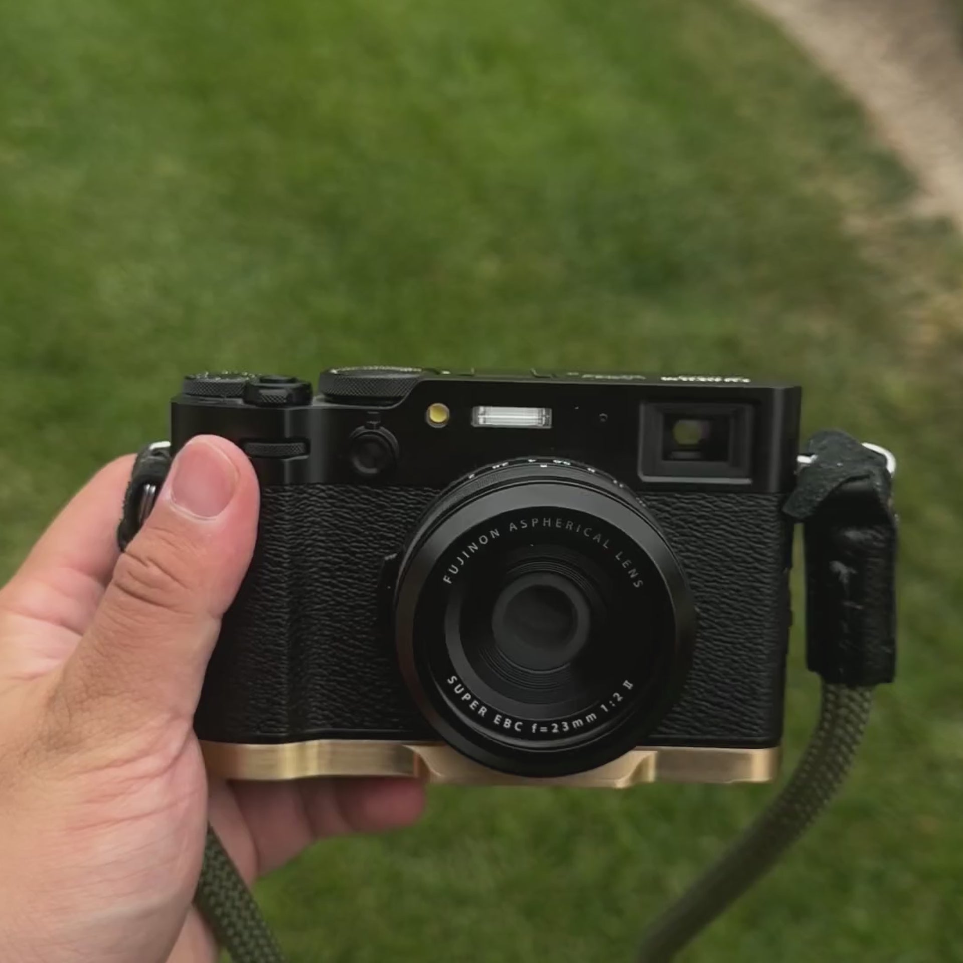 Brass Baseplate for Fuji X100VI (Arca-Swiss Compatible)